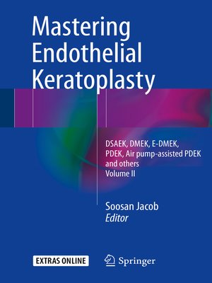 cover image of Mastering Endothelial Keratoplasty